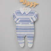 Macacão - Murilo - Branco e Blue Sky